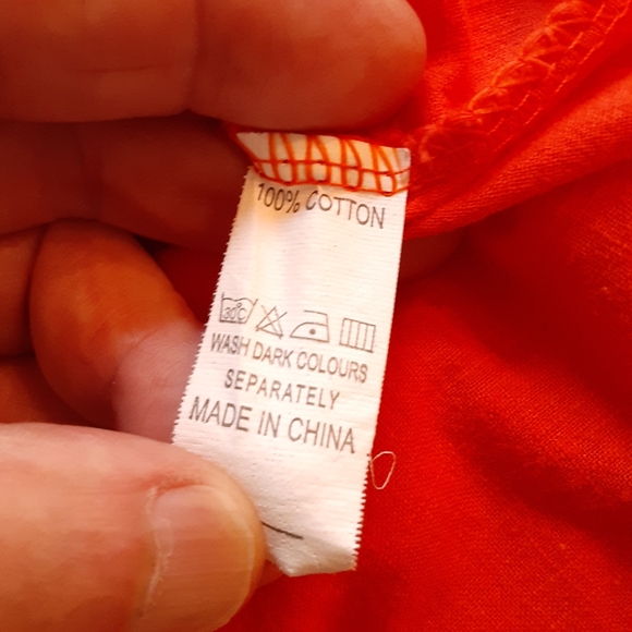 Embroidered Floral Elasticized Dolman Sleeve BOHO Peasant Blouse Size Medium - Picture 5 of 11